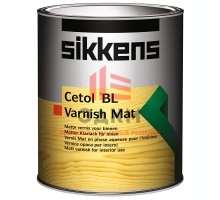 Sikkens Cetol BL Varnish Mat / Сиккенс Варниш Мат полиуретановый, водорастворимый лак 1 л