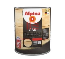 Alpina / Альпина лак для деревянных полов и паркета 2,5 л