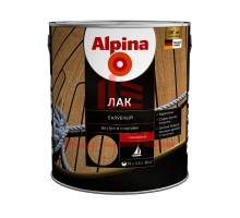 Alpina / Альпина лак палубный алкидно уретанновый 2,5 л