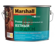 Marshall Protex Yat / Маршал Протекс яхтный лак  водостойкий глянцевый 9 л