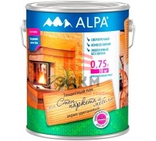 Alpa защитный лак для стен, паркета и мебели 0,75 л