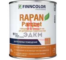 Finncolor Rapan Parquet / Финнколор Рапан Паркет глянцевый лак для пола 0,9 л