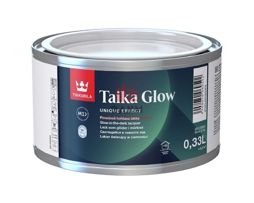 Tikkurila Taika Glow / Тиккурила Тайка Глоу светящийся в темноте лак 0,33 л