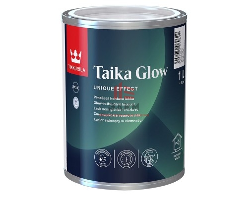 Tikkurila Taika Glow / Тиккурила Тайка Глоу светящийся в темноте лак 1 л