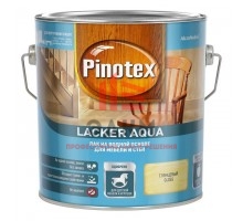 Pinotex Lacker Aqua 70 / Пинотекс Аква Лак на водной основе для стен и мебели глянцевый 2,7 л