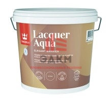 Tikkurila Euro Lacquer Aqua / Евро Лак Аква антисептирующий водный лак полуглянцевый 2,7 л