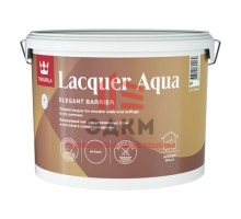 Tikkurila Euro Lacquer Aqua / Евро Лак Аква антисептирующий водный лак полуглянцевый 9 л