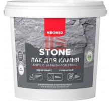 Neomid Stone / Неомид Стоун лак акриловый для камня с мокрым эффектом 5 л