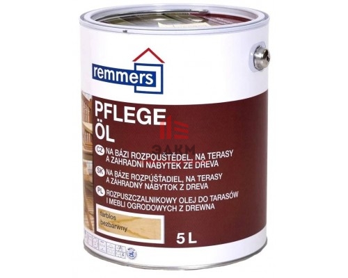 Remmers Pflege-Oil / Реммерс Пфлиге Ойл масло для террасной доски и мебели 5 л