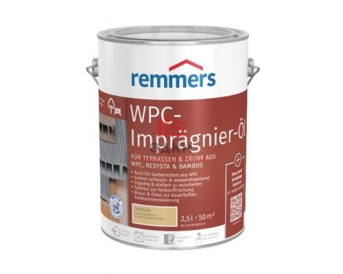 Remmers WPC-Imprägnier-Öl / Реммерс масло на основе растворителя для ДПК декинга 2,5 л