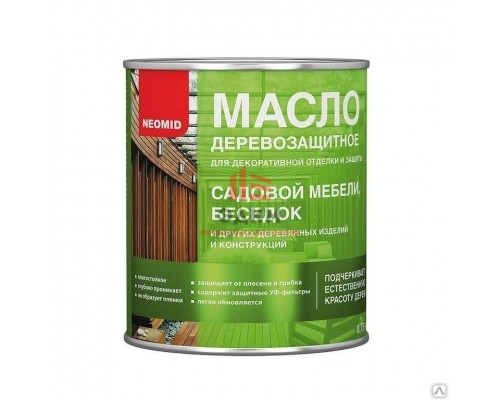 Neomid Interior Oil / Неомид Интериор масло для мебели и интерьеров 0,75 л