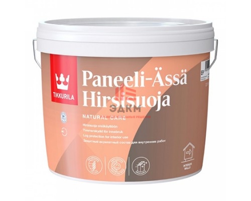 Tikkurila Paneeli Assa / Тиккурила Панели-Ясся водорастворимый защитный состав для древесины 2,7 л
