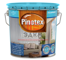 Pinotex Interior / Пинотекс Интериор декоративная пропитка для дерева на водной основе 2,7 л