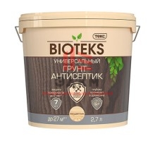 Bioteks / Биотекс универсальный грунт антисептик для древесины 2,7 л
