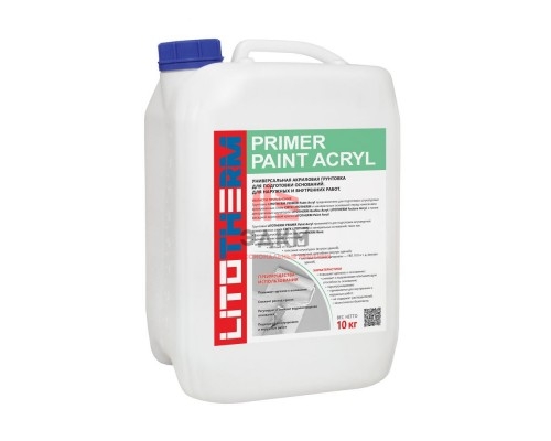 Litokol Litotherm Primer Paint Acryl / Литокол Литотерм грунтовка фасадная акриловая 10 кг