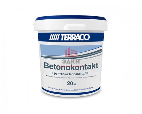Terraco Terrabond SP / Террако Террабонд грунтовка бетоноконтакт 20 кг