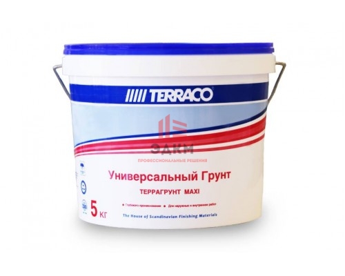 Terraco Terragrunt Maxi / Террако Террагрунт Макси грунт универсальный, проникающий 5 кг