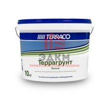 Terraco Terragrunt White / Террако Террагрунт глубокопроникающий универсальный грунт, белый 10 кг