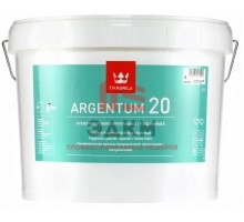 Tikkurila Argentum 20 / Тиккурила Аргентум антимикробная водоразбавляемая краска 9 л