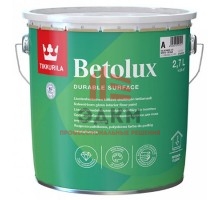 Tikkurila Betolux / Тиккурила Бетолюкс краска для пола внутри помещения 2,7 л