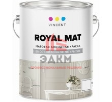 Vincent Royal Mat / Винсент Роял Мат алкидная краска для внутренних работ 1,4 кг