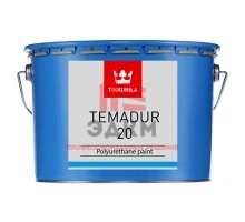 Tikkurila Temadur 20 / Тиккурила Темадур 20 двухкомпонентная, полуматовая полиуретановая краска 2,25 л