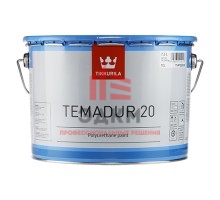 Tikkurila Temadur 20 / Тиккурила Темадур 20 двухкомпонентная, полуматовая полиуретановая краска 7,5 л