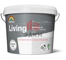 Beckers Living Takfarg 03 / Беккерс Ливинг Такфарг глубокоматовая краска для потолка 10 л