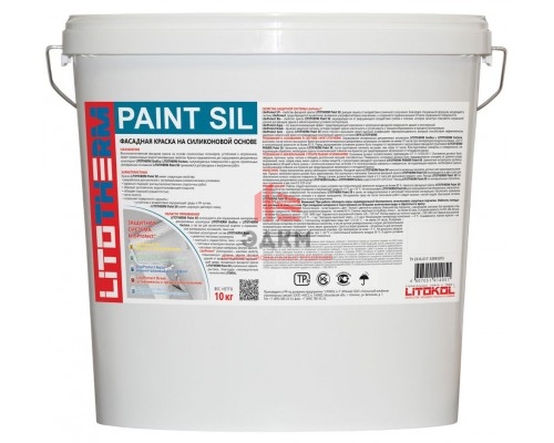 Litokol Litotherm Paint Sil / Литокол Литотерм краска фасадная силиконовая 20 кг