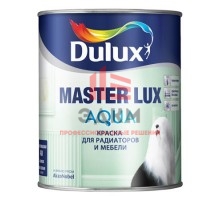 Краска для мебели и радиаторов Dulux Master Lux Aqua 40 | Дюлакс Мастер Люкс Аква 40 полуглянцевая 0,93 л