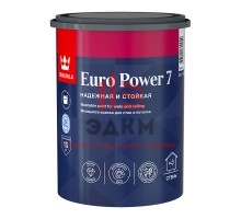 Tikkurila Euro Power 7 / Тиккурила Евро 7 краска матовая моющаяся 0,9 л