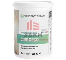 Vincent Decor Cire Deco / Винсент Декор Сир Деко лессирующая краска воск 1 л