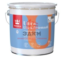 Tikkurila Unica / Тиккурила Уника полуглянцевая краска для металла, дерева, пластика 2,7 л