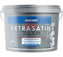 Vincent Extrasatin / Винсент Экстрасатин полуглянцевая, влагостойкая краска 9 л