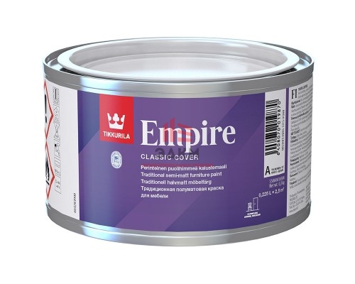 Tikkurila Empire / Тиккурила Эмпайр краска для мебели 0,225 л