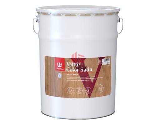 Tikkurila Valtti Color Satin / Тиккурила Валтти Колор Сатин лессирующий антисептик для дерева 18 л