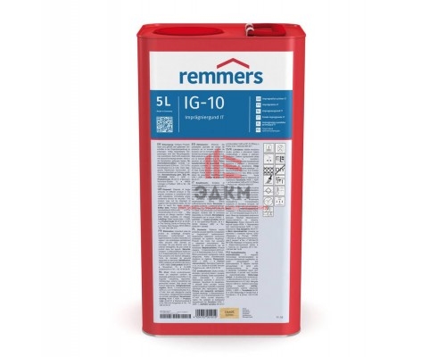 Remmers IG-10-Imprägniergrund IT / Реммерс cредство для защиты древесины 5 л