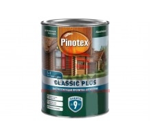 Pinotex Classic Plus / Пинотекс Классик Плюс пропитка антисептик 3 в 1 защита до 9 лет 0,9 л