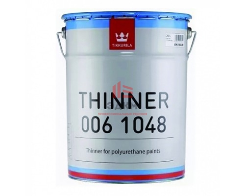 Tikkurila Thinner 1048 / Тиккурила растворитель разбавитель для красок 3 л