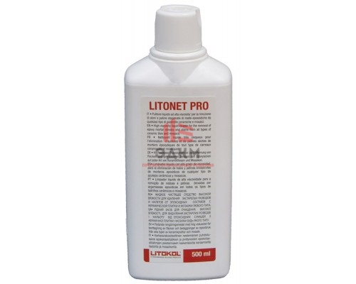 Litokol Litonet Pro / Литокол Литонет Про очиститель для выведения пятен эпоксидных затирок 0,5 кг