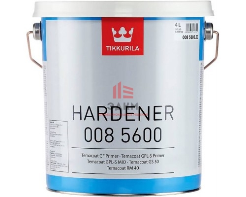 Tikkurila Industrial Hardener / Тикккурила 008 5600 отвердитель для красок Темакоут 4 л