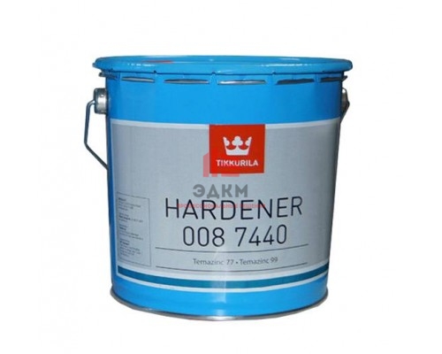 Tikkurila Industrial Hardener / Тикккурила 008 7440 отвердитель для красок Темацинк 2 л