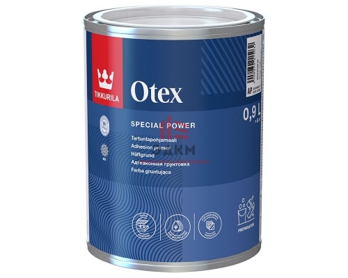 Tikkurila Otex / Тиккурила Отекс грунт адгезионный для сложных оснований 0,9 л