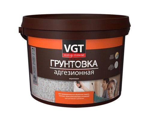 VGT / ВГТ ВД-АК-0301 специальный адегизионный грунт с мраморной крошкой 8 кг