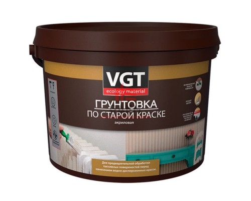 VGT / ВГТ ВД-АК-0301 грунтовка по старой краске 1 кг