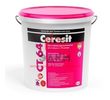 Ceresit CT 64 Acrylic Elastic / Церезит декоративная штукатурка акриловая короед 25 кг