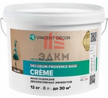 Vincent Decor Provence base Crème / Декорум Прованс база Крем декоративное покрытие 12 кг