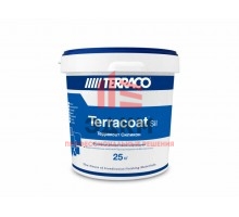 Terraco Terracoat Fine Silicone / Террако декоративная штукатурка силиконовая, шагрень 25 кг