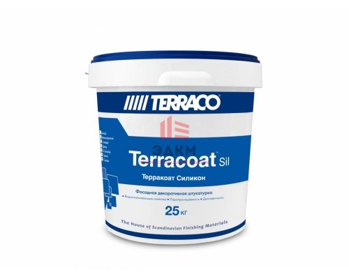 Terraco Silicone XL / Террако Терракоат Силиконовый штукатурное покрытие, эффект короед 25 кг