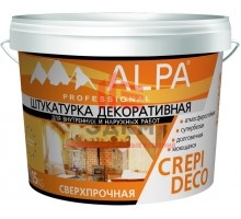 Alpa / Альпа Крепи Деко декоративная штукатурка 15 кг